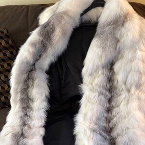 Genuine Fox Fur Full Length Coat